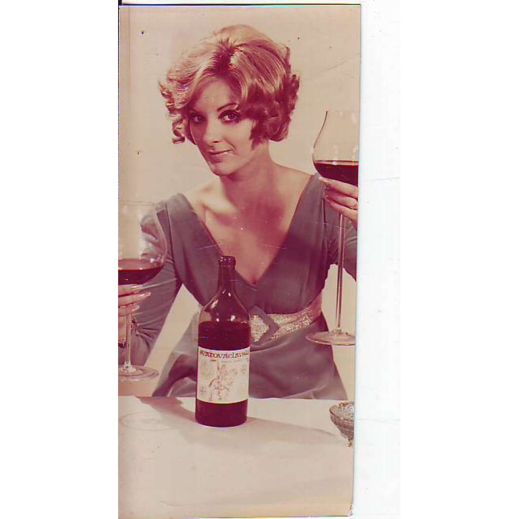 Víno Reklamní fotografie 60. léta